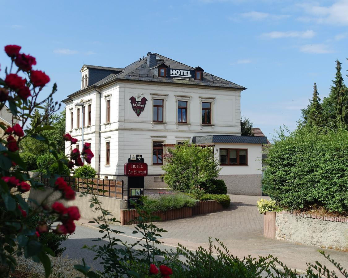 Hotel Am Rittergut Frankenberg Exterior foto